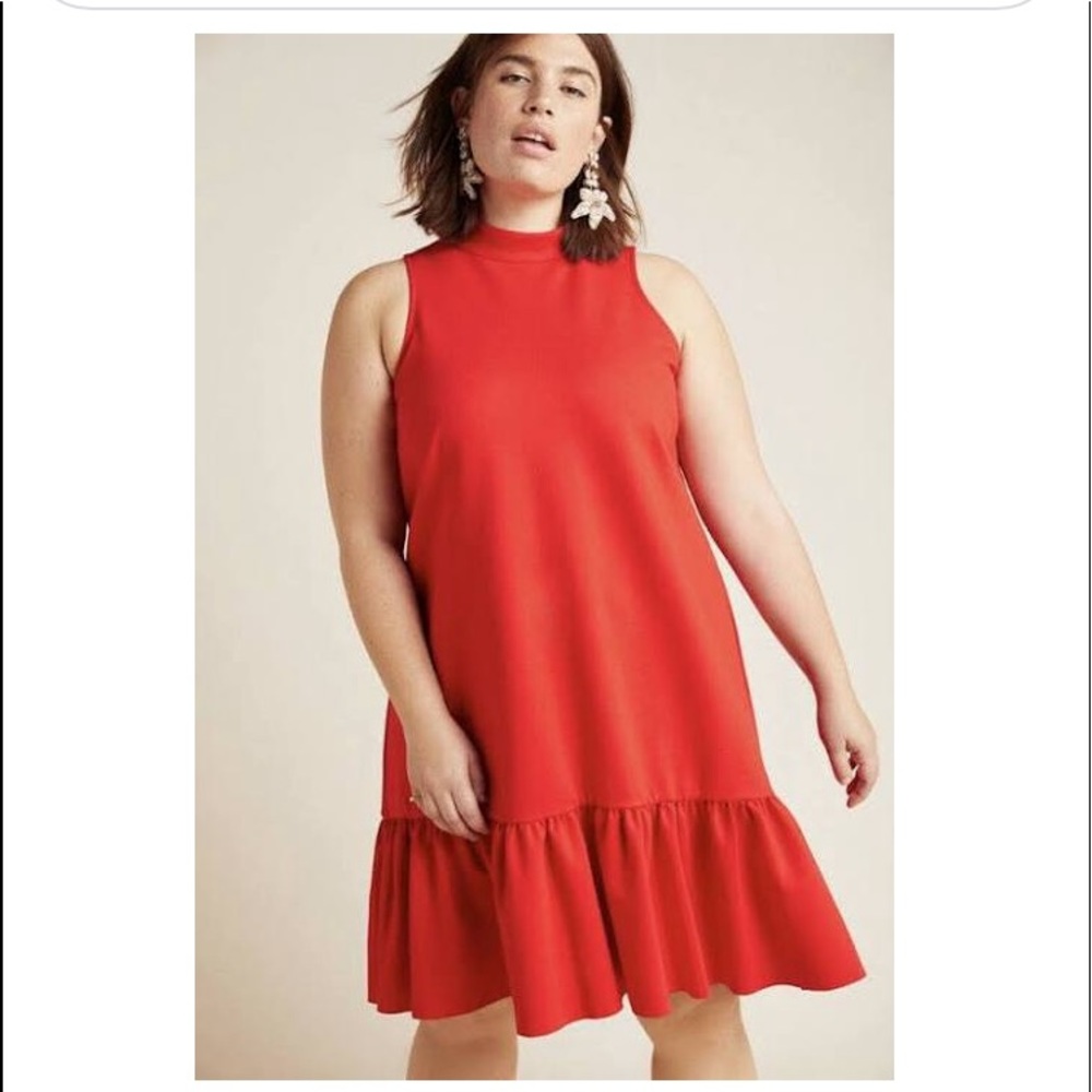 BLACK NWT Anthropology Maeve Alissa Shift Dress 👗